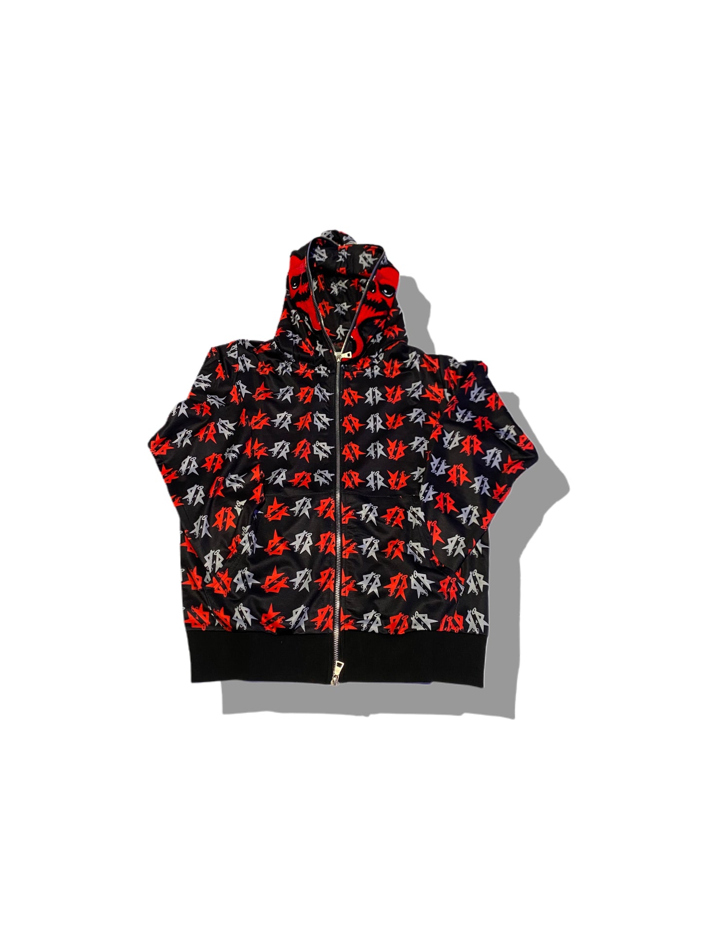 Scrrd All Over Full Zip Hoodie
