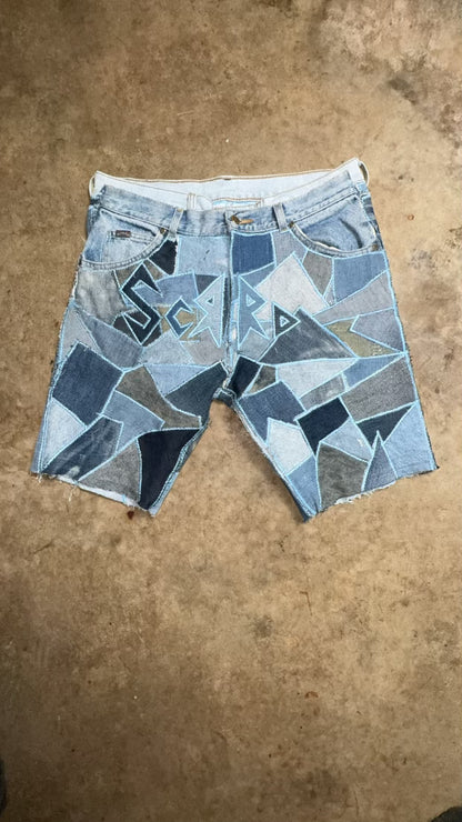 Mosaic Patchwork Shorts