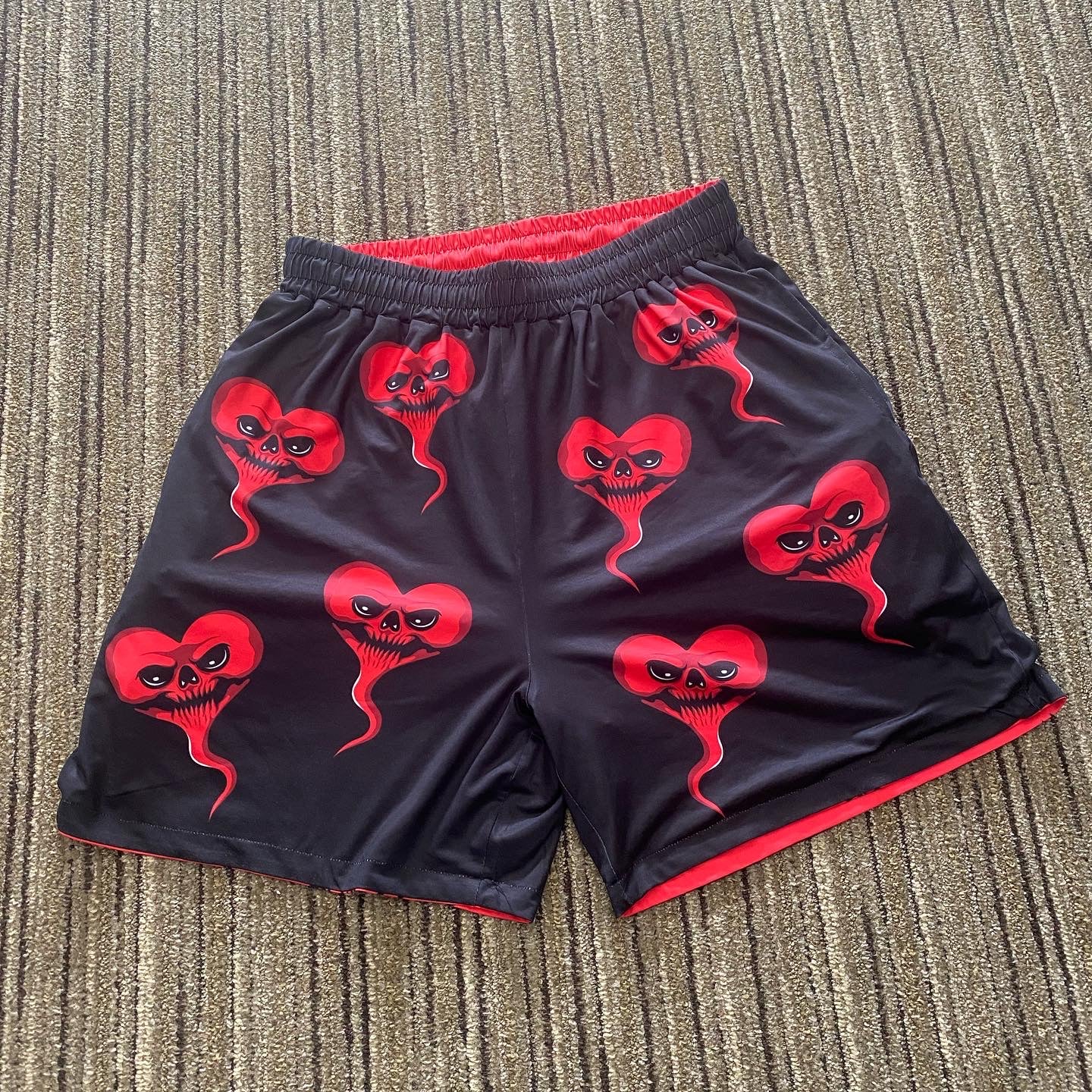 Scarred Reversible Shorts